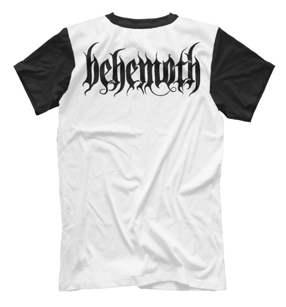 Футболка для мальчиков с изображением Behemoth цвета Белый