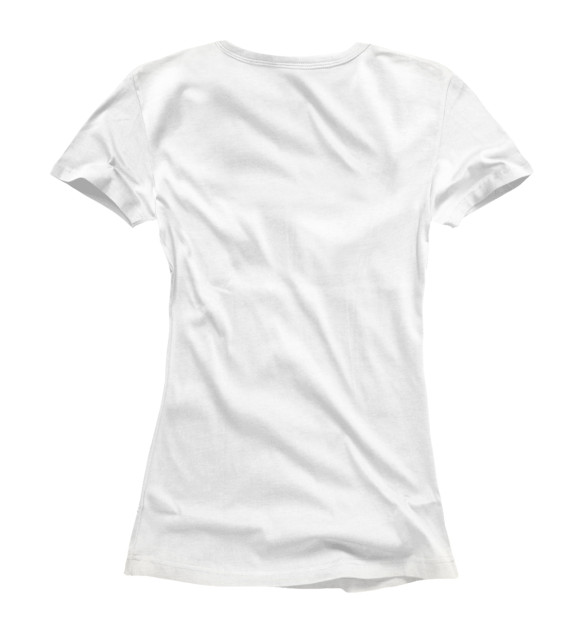 Женская футболка с изображением Вселенная Кои цвета Белый