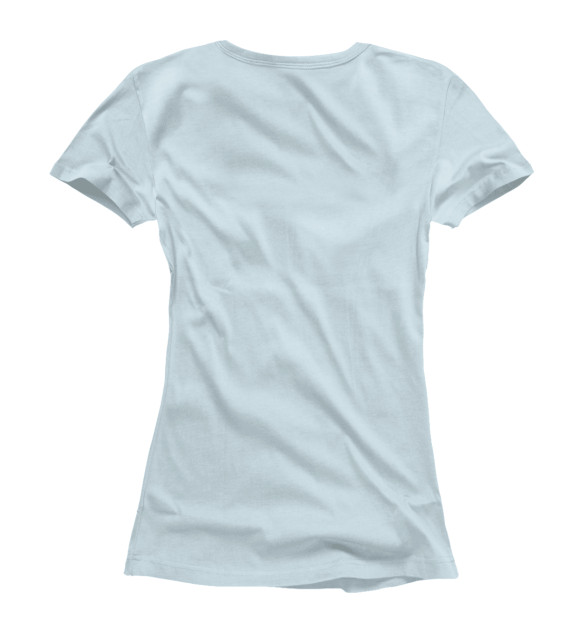 Женская футболка с изображением Baka :3 цвета Белый