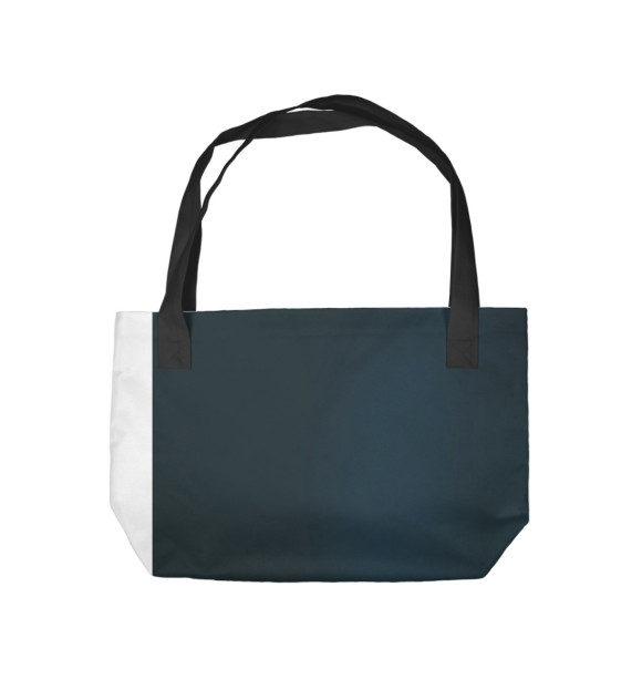 Пляжная сумка с изображением Белка и Стрелка цвета 