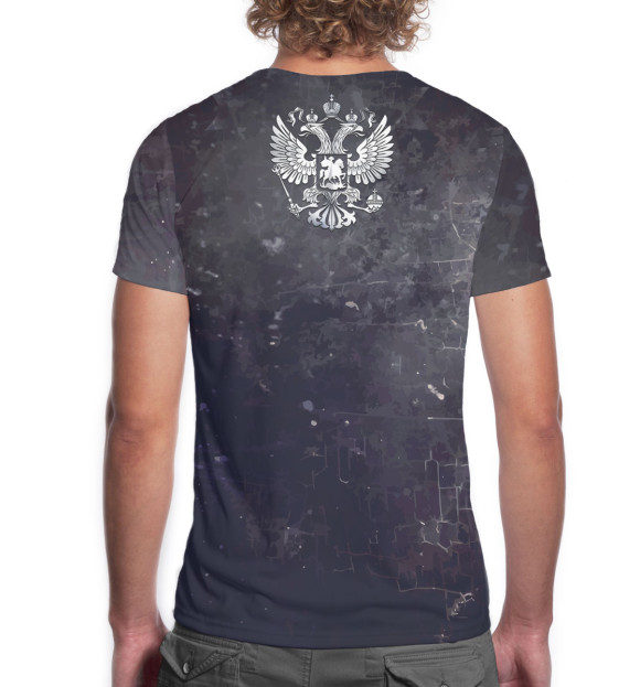 Мужская футболка с изображением Вежливые люди цвета Белый