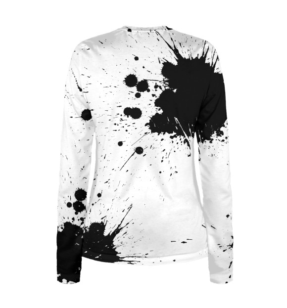 Женский лонгслив с притом Почему нет цвета Белый Женский лонгслив с изображением Почему нет цвета Белый