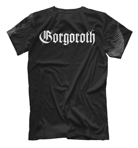 Мужская футболка с изображением Gorgoroth цвета Белый