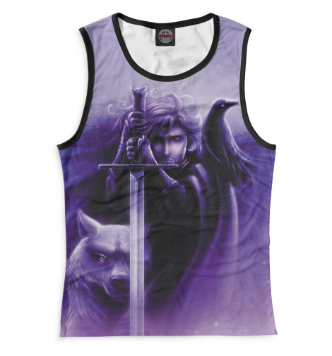 

Майки Print Bar, Фиолетовый, Джон Сноу