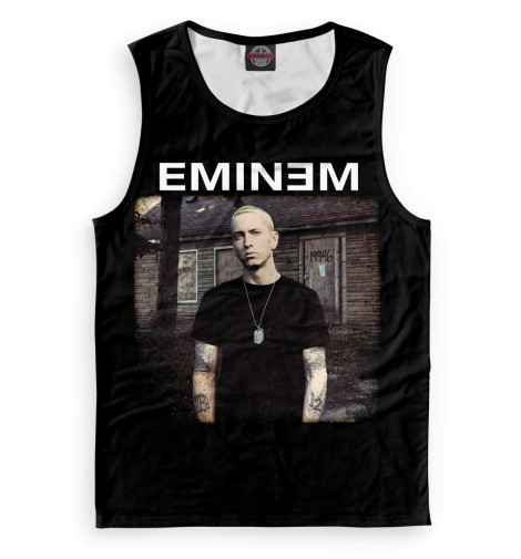 

Майки Print Bar, Белый, Eminem