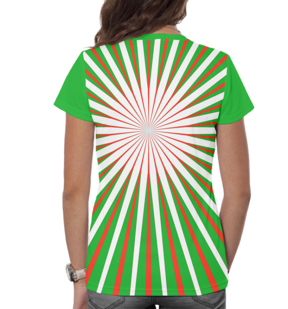 Женская футболка с изображением Казань цвета Белый