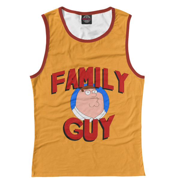Майка для девочки с изображением Family Guy цвета Белый