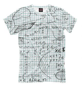 Мужская футболка Математика
