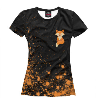 Женская футболка Foxy - Paint