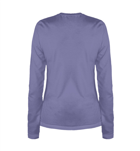 Женский лонгслив с изображением Волки цвета Белый