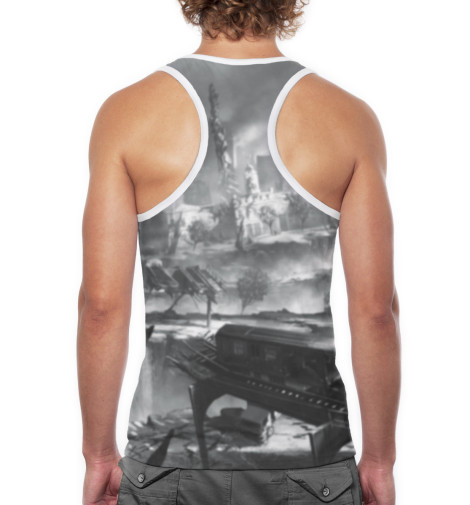 

Майки борцовки Print Bar, Белый, Watch Dogs