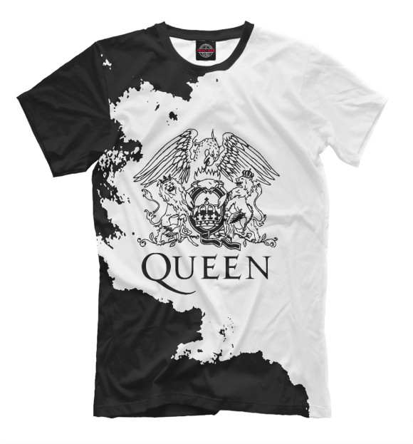 Футболка для мальчиков с изображением Queen цвета Белый