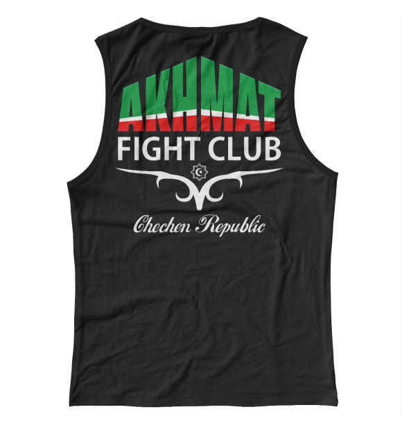 Майка для девочки с изображением Akhmat Fight Club цвета Белый