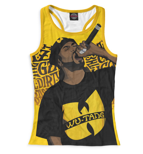 

Майки борцовки Print Bar, Белый, Wu-Tang Clan