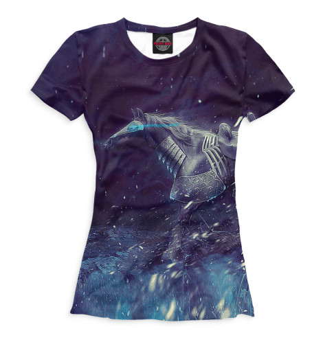 

Футболки Print Bar, Белый, Лошади