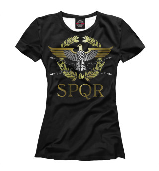 Футболка для девочек SPQR