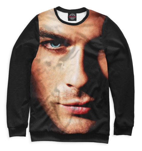 

Свитшоты Print Bar, Белый, Дэймон Сальваторе