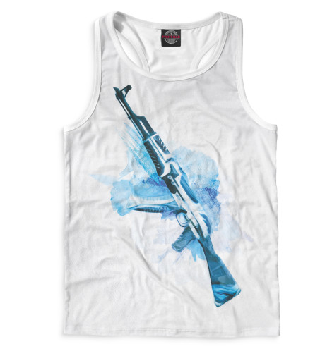 

Майки борцовки Print Bar, Белый, AK-47 | Vulcan
