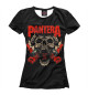 Женская футболка Pantera Mouth For War