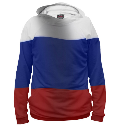 

Худи Print Bar, Белый, Триколор