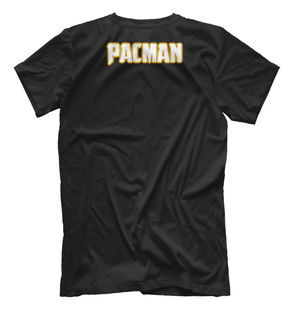 Мужская футболка с изображением Pacman цвета Белый