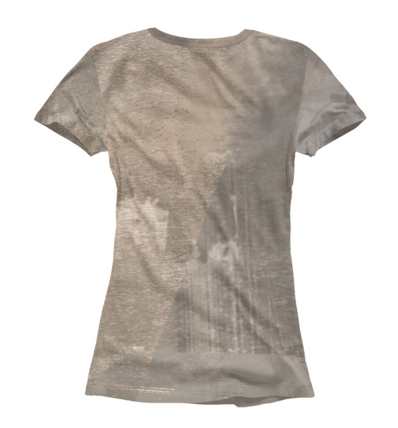 Женская футболка с изображением Gladiator цвета Белый