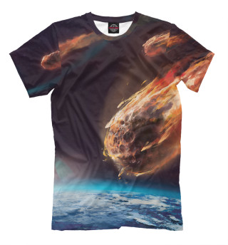 Мужская футболка Метеорит