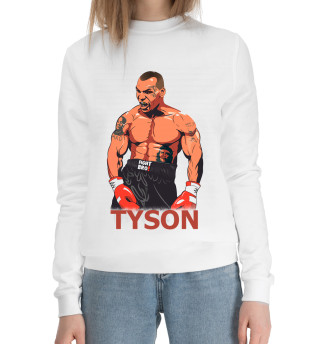 Женский хлопковый свитшот Mike Tyson