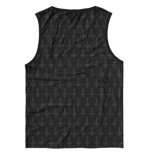 

Майки Print Bar, Белый, Satanic Goat