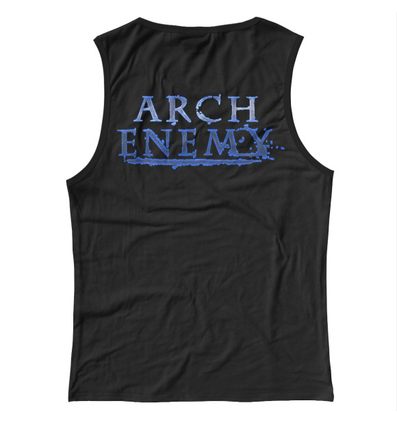 Майка для девочки с изображением Arch Enemy цвета Белый
