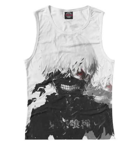 

Майки Print Bar, Белый, Токийский гуль