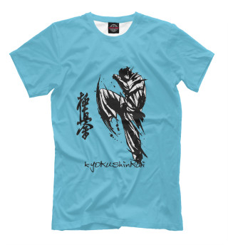 Мужская футболка Кекусинкай Хидза Гери