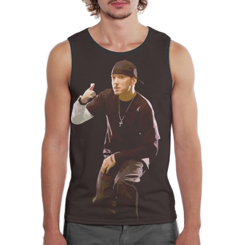 

Майки Print Bar, Белый, Eminem