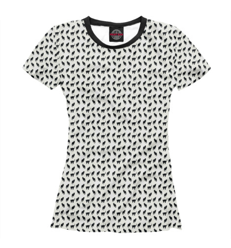 

Футболки Print Bar, Белый, Black-white