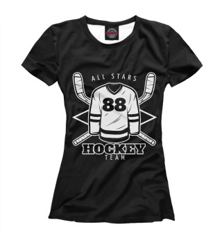 Футболка для девочек Hockey TEAM