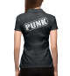 Женское поло Punk's Not Dead