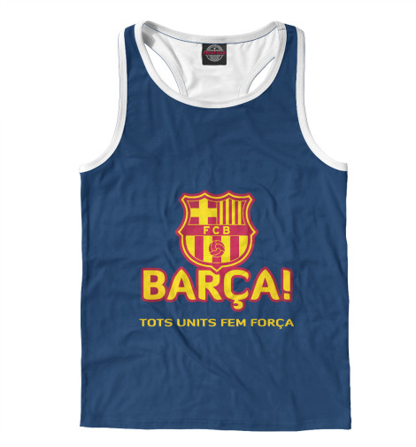 

Майки борцовки Print Bar, Белый, FC Barсelona