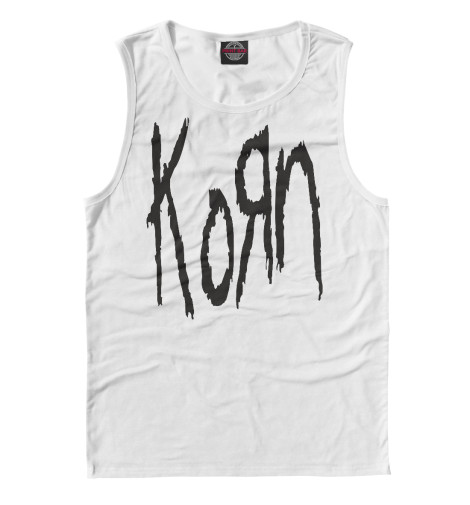 

Майки Print Bar, Белый, KoRn Logo