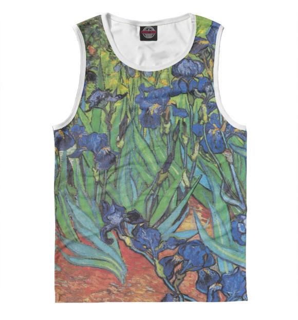 Майка для мальчика с изображением Винсент Ван Гог цвета Белый