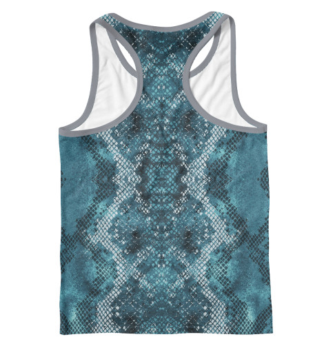 

Майки борцовки Print Bar, Белый, Piton blue