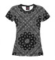 Футболка для девочек Paisley Black