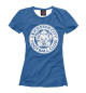Женская футболка FC Leicester City logo