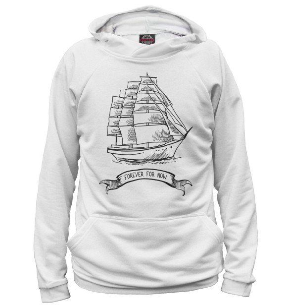 Мужское худи с изображением Laura Pergolizzi цвета Белый