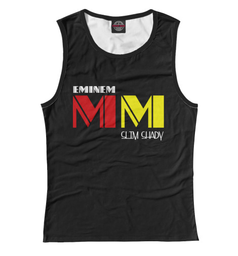 

Майки Print Bar, Белый, EMINEM