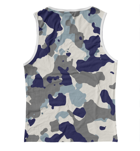 Майка для девочки с изображением FC Chelsea Camouflage цвета Белый