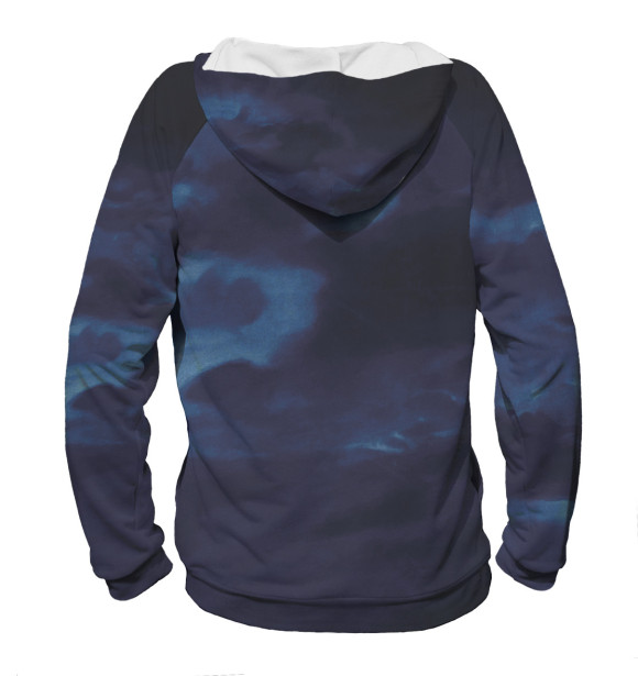 Женское худи с изображением Дэвид Гилмор цвета Белый