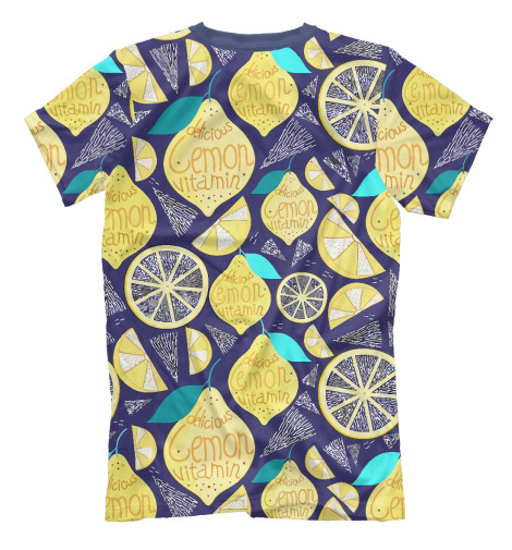 

Футболки Print Bar, Молочно-белый, Лимоны