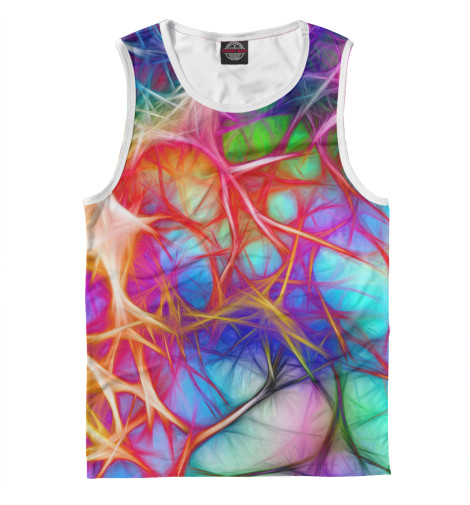 

Майки Print Bar, Белый, Нервы