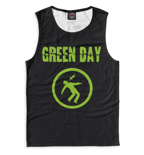 

Майки Print Bar, Белый, Green Day