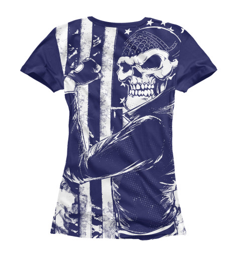 

Футболки Print Bar, Белый, Скелет